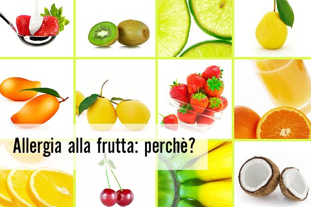 Allergia alla frutta: cos’è
