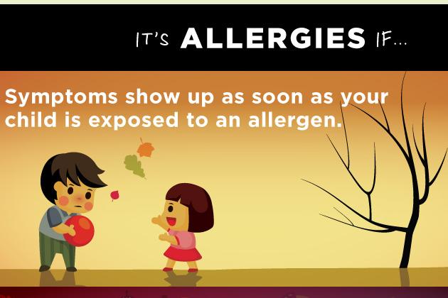 Come distinguere un’allergia da un raffreddore