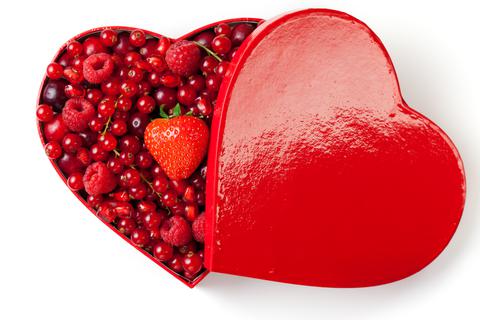 Frutti rossi a San Valentino: salute e passione vanno a braccetto!