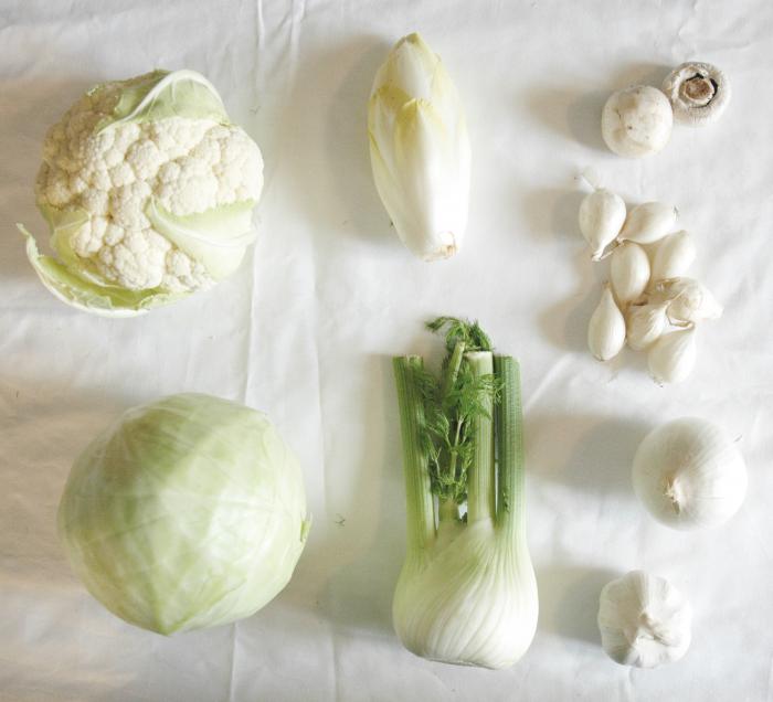 Tutto il buono del bianco: i benefici delle verdure "pallide"